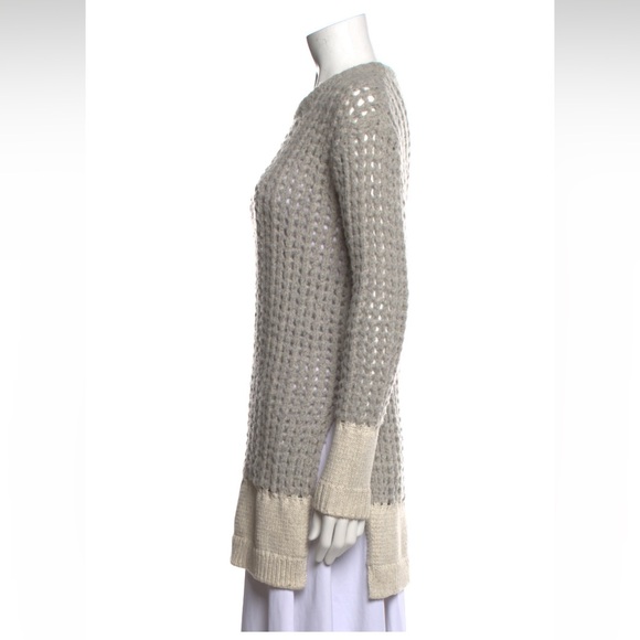 Line Crew Neck Tunic Sweater S - Picture 2 of 8